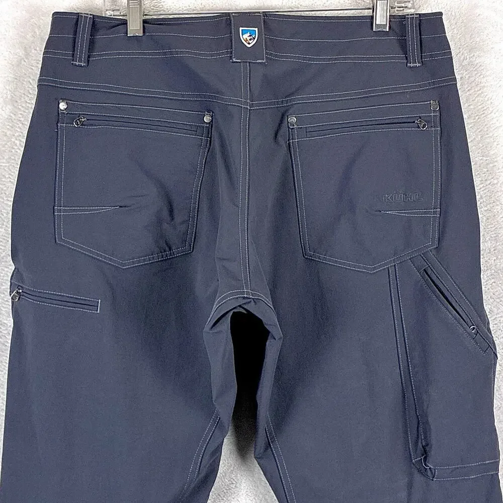 Kuhl Pants Mens 36x32 Gray Destroyr Stretch Performance Outdoors Preppy Hiking